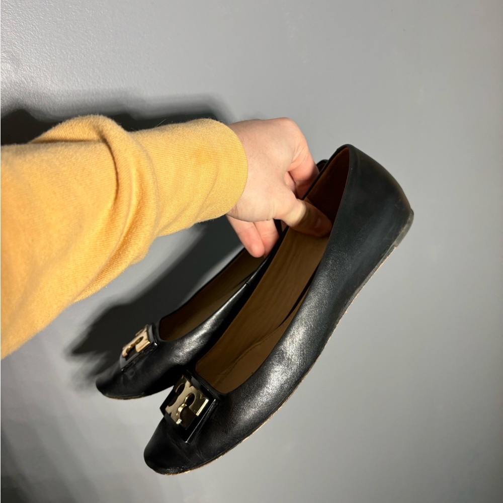 Tory Burch Gigi Round Toe Ballet Flat Womens Size 7.5 - Picture 2 of 7